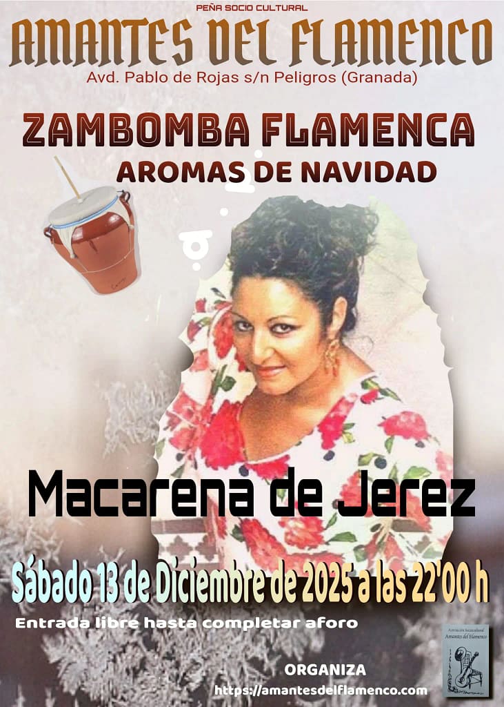 Zambomba Flamenca 2025-Amantes del Flamenco_Macarena_De_Jerez
